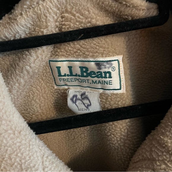 VINTAGE L.L. BEAN Men’s Fleece-Lined Jacket - Picture 6 of 7